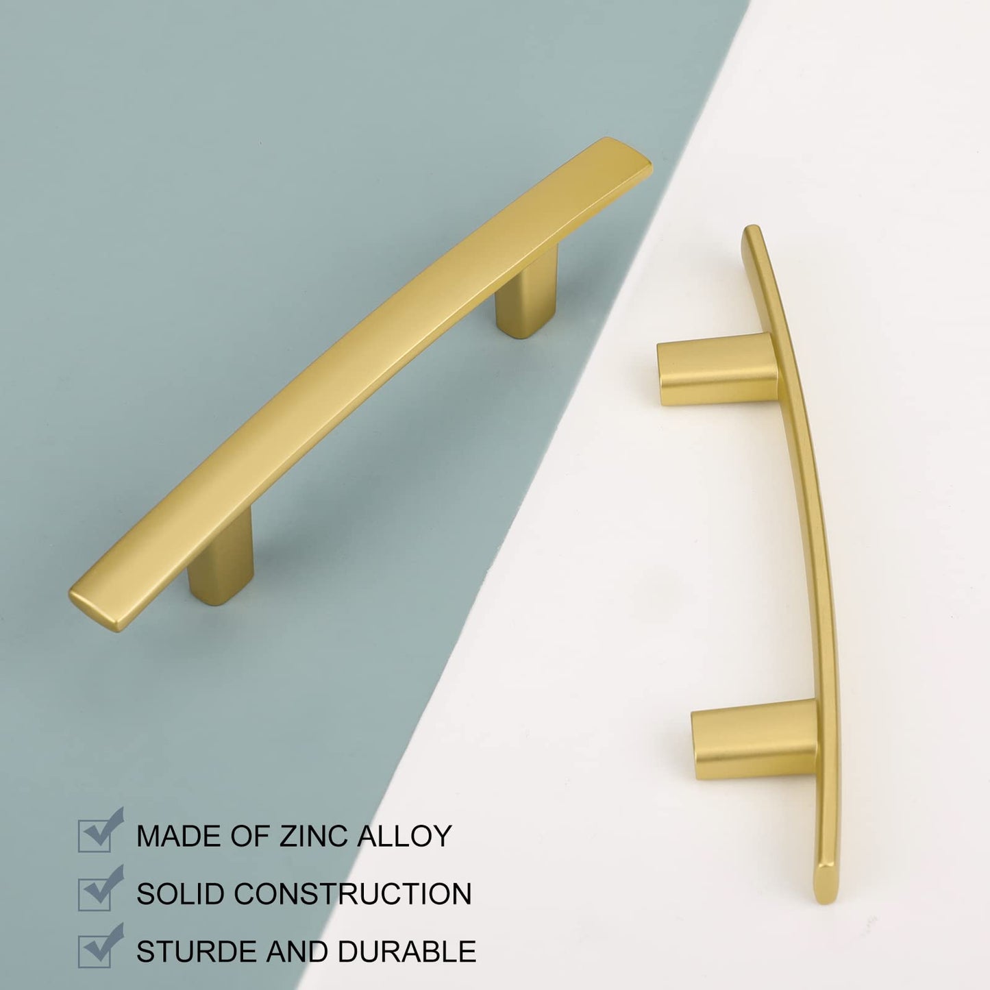 Gold Kabinett zieht Küchenschrank Hardware-2