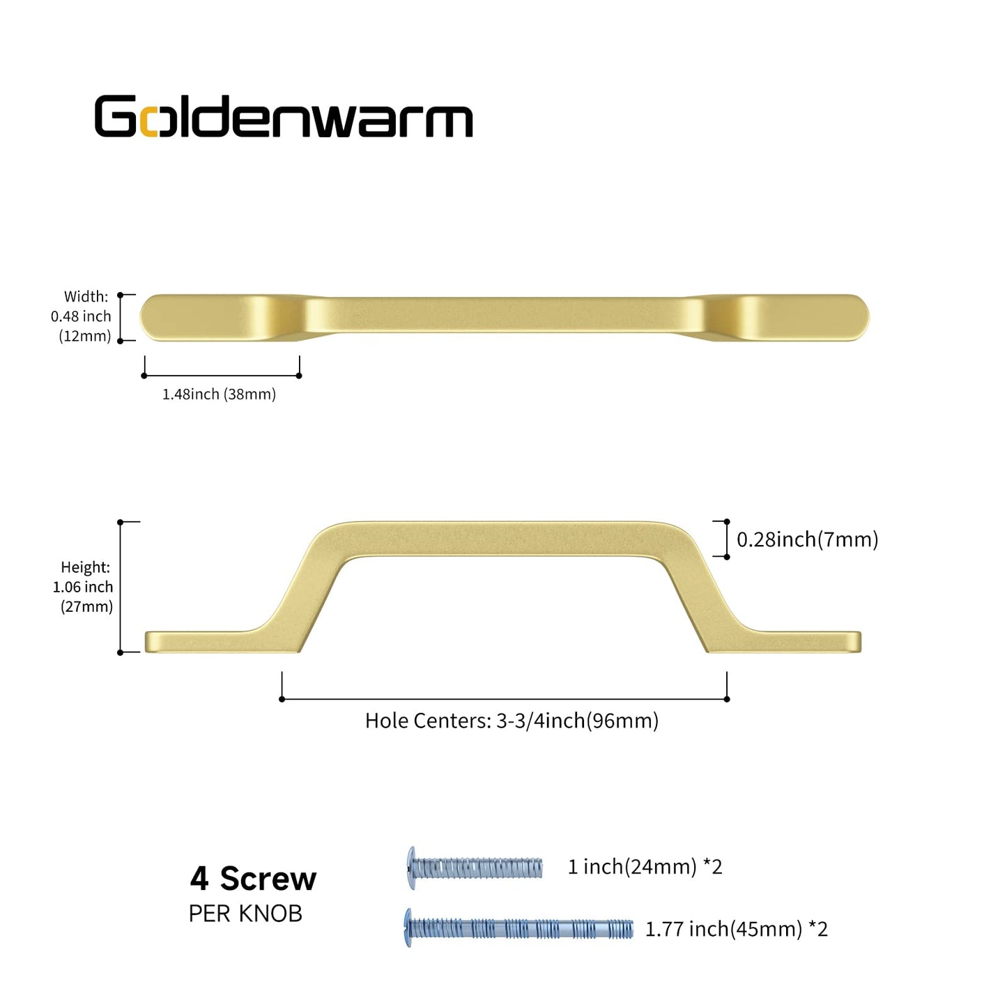 Schrankgriffe Gold Moderne Küchengriffe Schubladengriffe