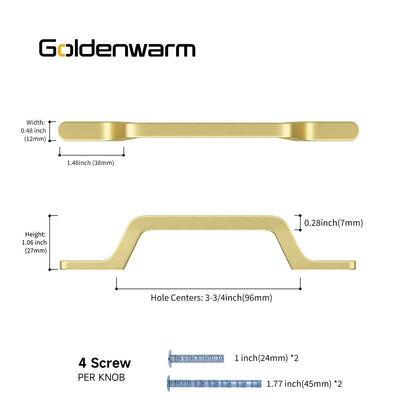 Schrankgriffe Gold Moderne Küchengriffe Schubladengriffe