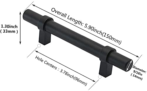 Schrankgriffe Schwarz Moderne Schwarze Küchengriffe