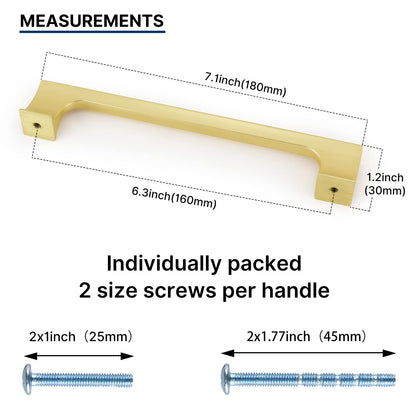 Moderne Küchengriffe Schrankgriffe Gold Schubladengriff