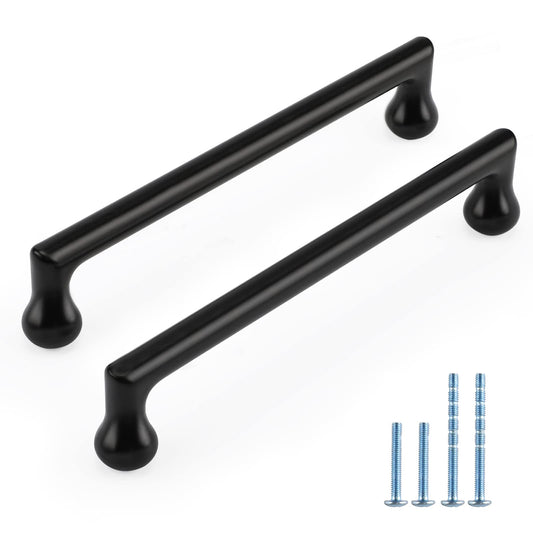 Mattschwarze Schrankgriffe Schwarze Schubladengriffe-1