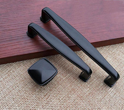Schwarze Schrankgriffe Schwarze Schubladengriffe Vintage Schrankgriffe für Kommodenschubladen - Goldenwarmde